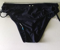 NEW NAUTICA Navy Blue Tunnel Side Tie Swim Bikini Bottom Separate (Size 6) - £11.77 GBP