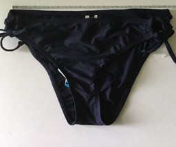 NEW NAUTICA Navy Blue Tunnel Side Tie Swim Bikini Bottom Separate (Size 6) - £11.84 GBP