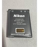 Nikon EN-EL10 Rechargeable Lithium-Ion Battery 740mAh ENEL10 EUC - £11.65 GBP