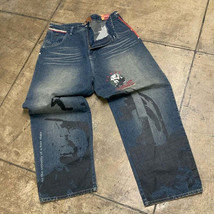 Men&#39;s Arme Vintage Blue Soldier Denim Pants NWT - £117.27 GBP