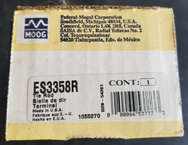 Moog ES3358R Steering Tie Rod End - Made in the USA - $22.04