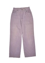 Vintage Lee Corduroy Pants Womens 6 26x27 Purple Lilac Made in USA Strai... - £44.79 GBP