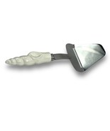 Cheese Slicer Server Ceramic Seashell Handle  Stainless Steel Japan - $7.19