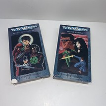 lot of 2 yu yu hakusho ghostfiles vhs ARTIFACTS OF DARKNESS AND RESCUE Y... - £15.52 GBP
