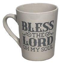 Inspirational Bible Silver Verse &quot;BLESS THE LORD OH MY SOUL” Coffee/Tea ... - $4.45