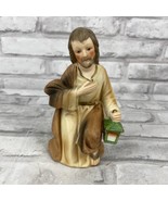 HOMCO Kneeling Joseph Figurine 5216 Replacement Nativity Piece Vintage - £15.10 GBP