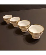 Set of 4 Vintage Rosenthal Maria White Demitasse Cups  - $34.19 CAD
