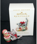 Hallmark Keepsake Series 2006 Mischievous Kittens Christmas Ornament 02483 - $27.29 CAD