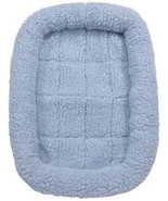 Slumber Pet Sherpa Crate Beds L Slate Blue - $93.49