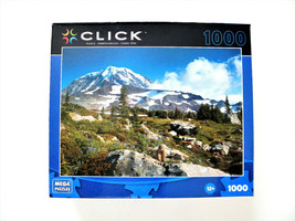 Click Mega Puzzles 1000 Piece Mountain Landscape Puzzle  27 x 19  Factory Sealed - £11.78 GBP