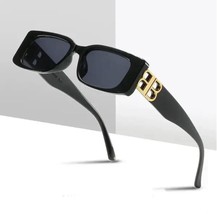 Star Quality BB Rectangle Sunglasses Women Luxury Brand Fashion Vintage Trendy - £17.83 GBP