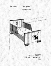 Bed Patent Print - Gunmetal - $7.95+