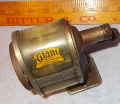 Vintage Giant Automatic Pencil Sharpener Apsco 6 Hole Wall Mount Crank C... - £15.69 GBP