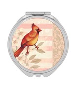 Cardinal : Gift Compact Mirror Bird Grieving Lost Loved One Grief Healin... - £10.44 GBP