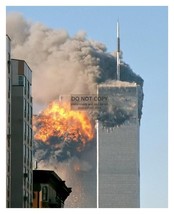 Twin Towers 9/11 Terrorist Attack Building Inflamed 8X10 Photograph Reprint - £6.70 GBP