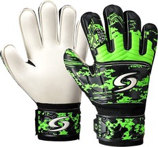 SPORIA Goalie Gloves Adult Youth Goalkeeper Gloves with Removable 5 Fing... - £22.87 GBP