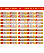 50 Tubes Surfaz Triple Action Multi-Function AntiFungal Cream 10gm -Free... - $230.90 CAD
