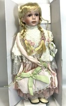Heritage Signature Collection Porcelain Doll Magnolia No. 12498, 21&quot; Ope... - £17.06 GBP