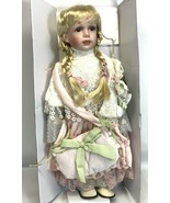 Heritage Signature Collection Porcelain Doll Magnolia No. 12498, 21&quot; Ope... - £17.20 GBP