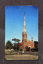 Vintage Postcard 1952 1950s First Christian Church Augusta Georgia  - £3.13 GBP