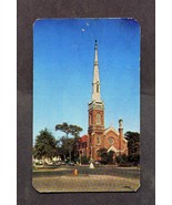 Vintage Postcard 1952 1950s First Christian Church Augusta Georgia  - $3.99