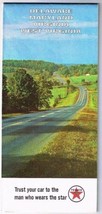 Texaco Road Map 1965 Delaware Maryland Virginia West Virginia - $5.72