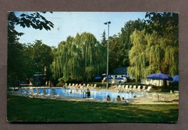 Vintage Postcard 1969 Williamsburg Inn Swimming Pool Virginia 1960s  - $4.00