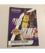 2018-19 Panini Threads Los Angeles Lakers Brandon Ingram Our Time Insert #6 - $2.69