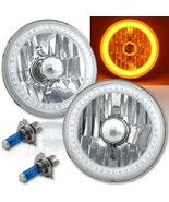 Octane Lighting 5 3/4 Inch SMD Amber LED Halo Halogen Bulb Headlight Ang... - $1,840.07 MXN