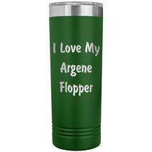 Love My Argene Flopper - 22oz Insulated Skinny Tumbler - Green - £26.37 GBP