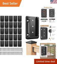 Elegant 40 PC Deck Railing Connectors for 2x4 Wood, Anti-Fade &amp; Waterproof - $1,176.96 MXN