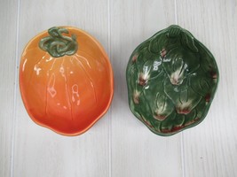 Williams Sonoma Jardin Potager Dipping Condiment Vegetable Shaped Bowls - £10.10 GBP