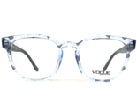 Vogue Eyeglasses Frames VO 5273 2727 Blue Clear Purple Square 50-19-140 - $55.91