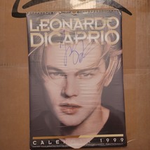 Leonardo DiCaprio signed calendar 1999, Original, Vintage, Great Gifts - $1,003.57 MXN