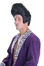 Pimp Daddy Wig - Adult Costume Accessory - One Size - Black - Halloween - £17.74 GBP