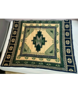 Vintage BIEDERLACK of America Aztec Southwest Reversible Zip Up Blanket ... - £36.95 GBP