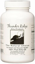 Thunder Ridge Emu Products 100% Pure Oil Softgels, 90 Count - £21.22 GBP