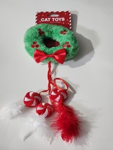 Christmas Cat Toy With Catnip Holiday Wreath - £6.12 GBP