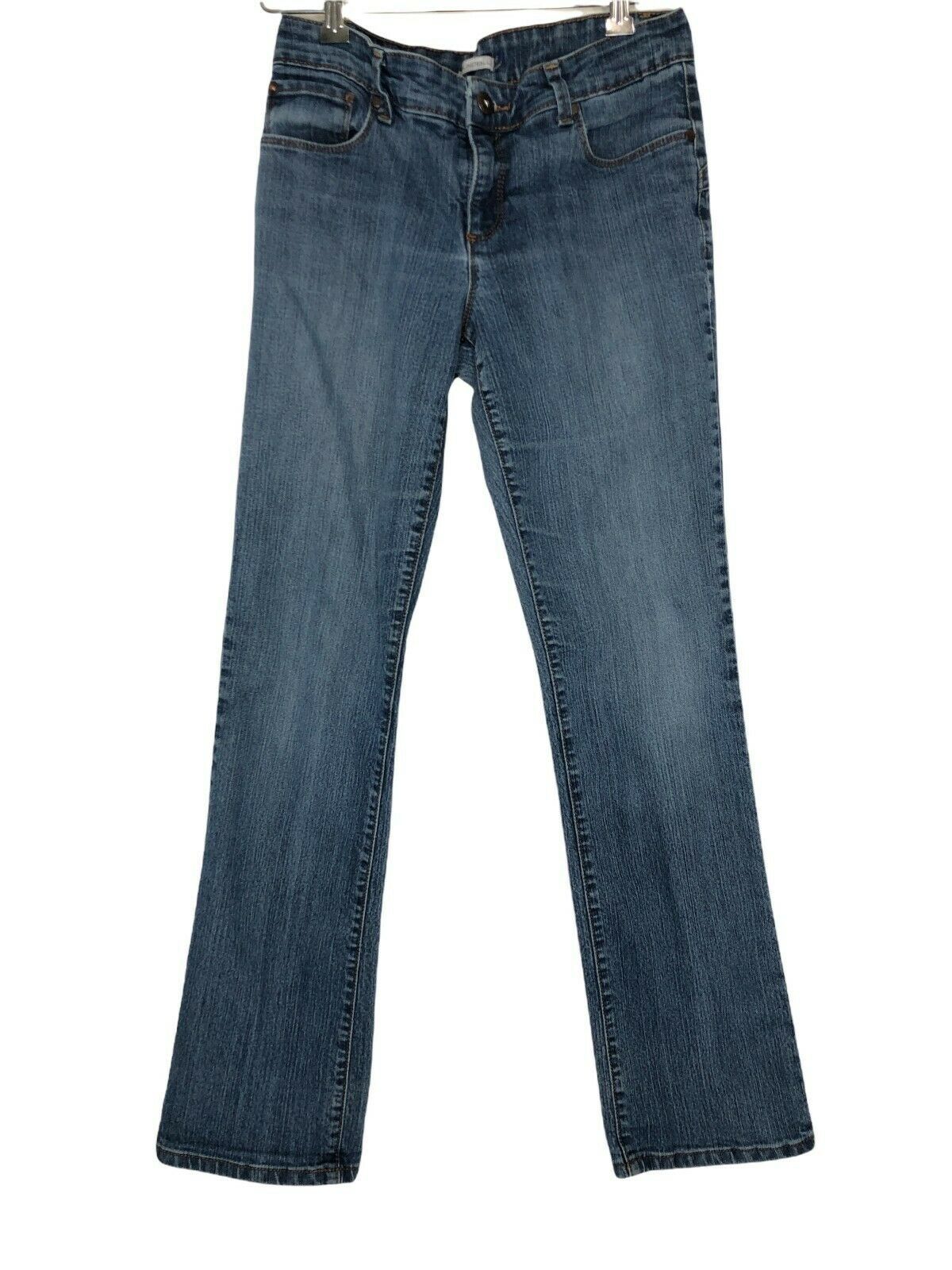 Primary image for BandolinoBlu Jeans Blue Denim Women 6 Straight Leg Pleated Back Medium Rise Boho