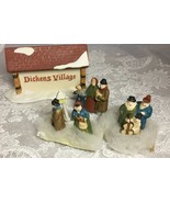 Dept 56 Dickens Village 1984 CAROLERS, WHITE Post Set of 3 65269 &amp; Dicke... - £27.25 GBP