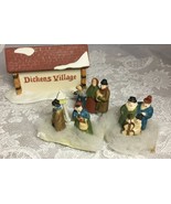 Dept 56 Dickens Village 1984 CAROLERS, WHITE Post Set of 3 65269 &amp; Dicke... - £25.87 GBP