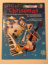 Swing Into Christmas For All C Instruments 15 Songs with Jazz Rhythm Section CD - $9.99