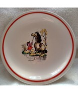 Thelwell 8 1/2&quot; plate hunting pony and water crossing , unhappy horse - $22.00