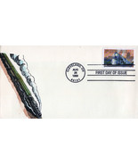 US 3335 FDC Famous Trains, 20th Century Ltd hand-painted SMB ZAYIX 01240271 - $10.00