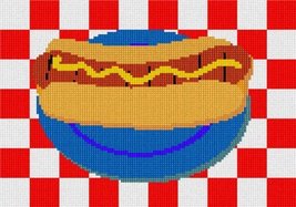 Pepita Needlepoint Canvas: Barbecue Frank, 10&quot; x 7&quot; - $50.00+