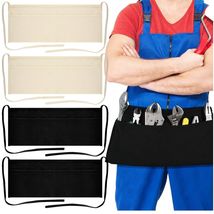 Machine Washable Canvas Tool Belt Aprons – 4-Pack for Gardeners and Craf... - $32.62