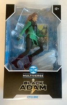 NEW McFarlane Toys 15258 DC Black Adam Movie CYCLONE 7-Inch Action Figure - £27.25 GBP