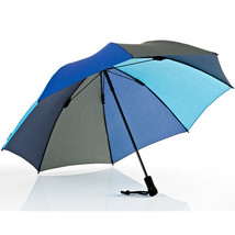 EuroSCHIRM Swing Liteflex Umbrella (Blue Panels) Trekking Hiking Lightwe... - $43.57