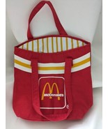 Vintage McDonalds French Fry Canvas Tote Lunch Bag Club II Group II - $86.12