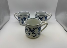 Set of 3 Blue Danube Japan Coffee Mugs with Rectangle Mark - $105.38 CAD